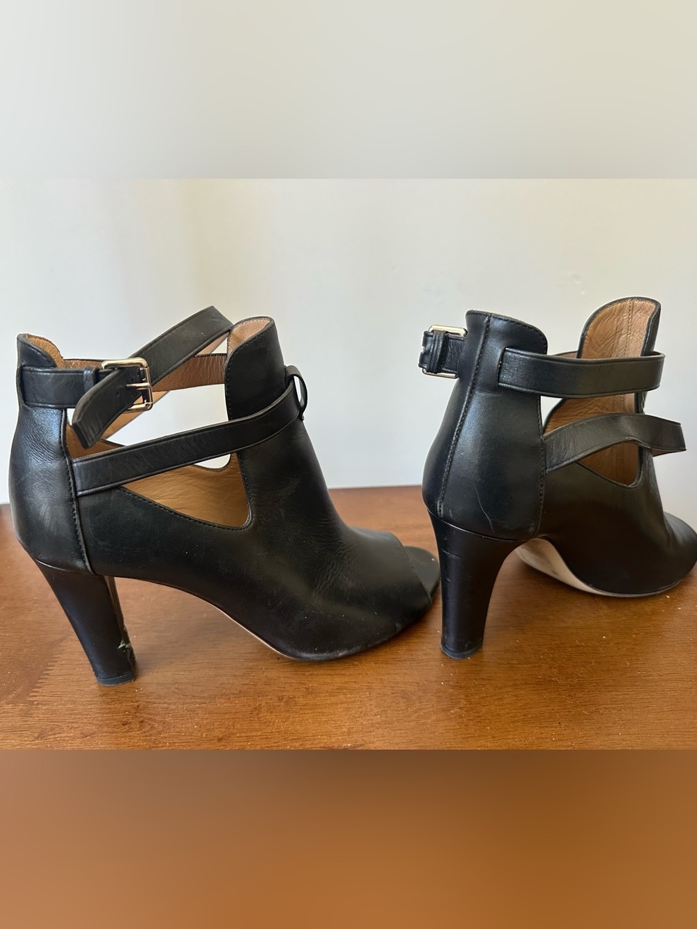 $895 Bally Barika 300 Italian Leather Heels - Picture 3 of 6